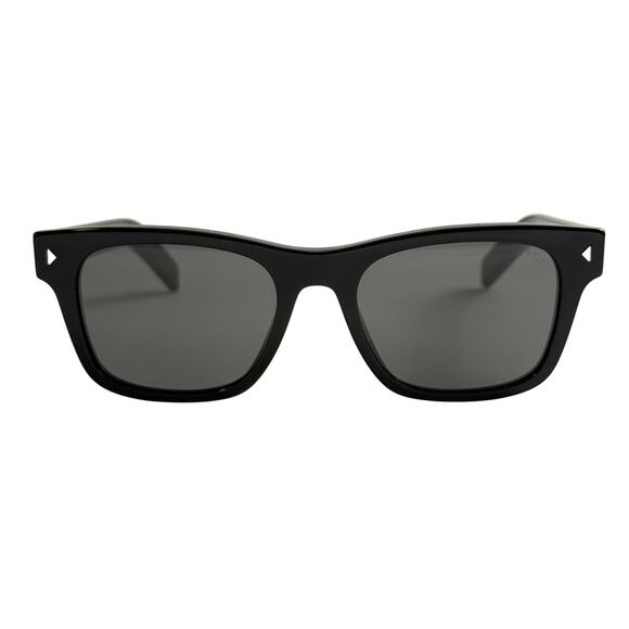 PRADA Authentic Men's Black Acetate Sunglasses SPRA17 Made in Italy - Picture 1 of 6